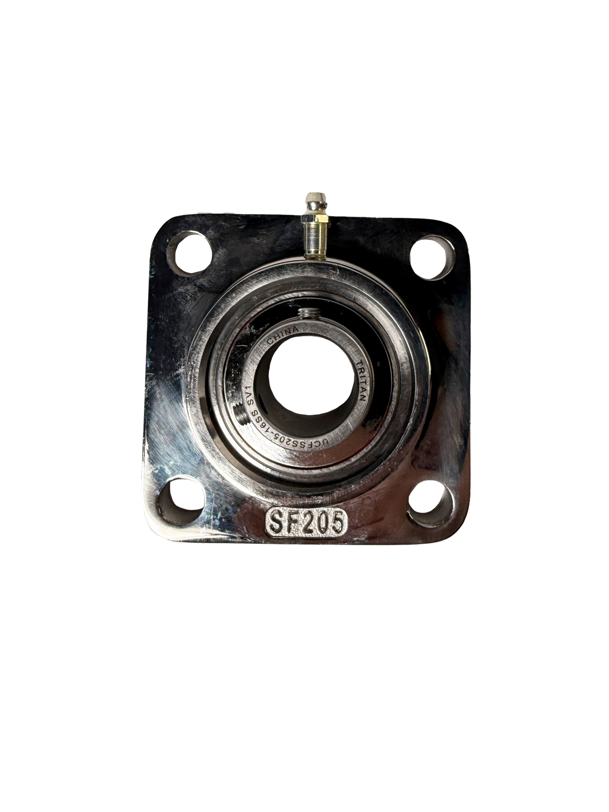 PDQ 06010075 Stainless Steel Flange Bearing - 4-Bolt, 1" Bore