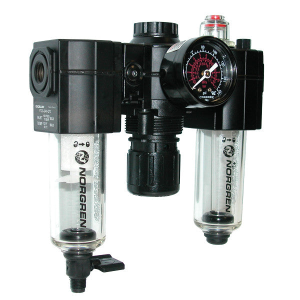 Mini Filter Regulator Lubricator, 1/4in FPT, SMC 24-072-153 Car Wash Superstore