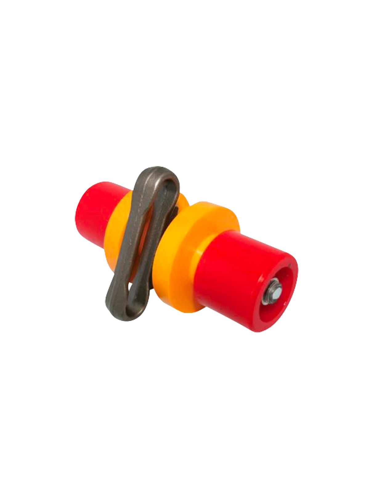 MacNeil UHMW Yellow/Red Double Compound Premium Roller Assembly