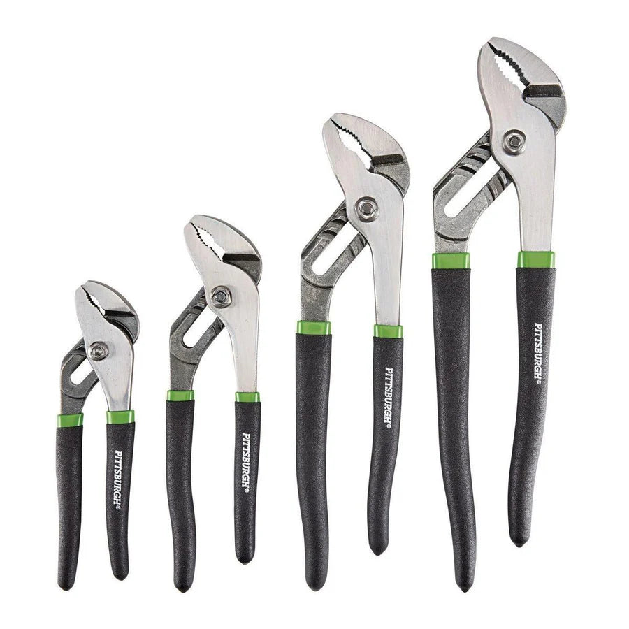 Tongue and Groove Joint Pliers Set, 4 Piece Car Wash Superstore