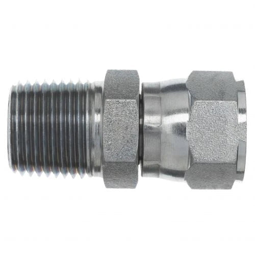 Non-Working Swivel 6505 -1/4" Male Pipe x 5/16" 37 JIC (1/2"-20 thread) - Stainless Steel Car Wash Superstore