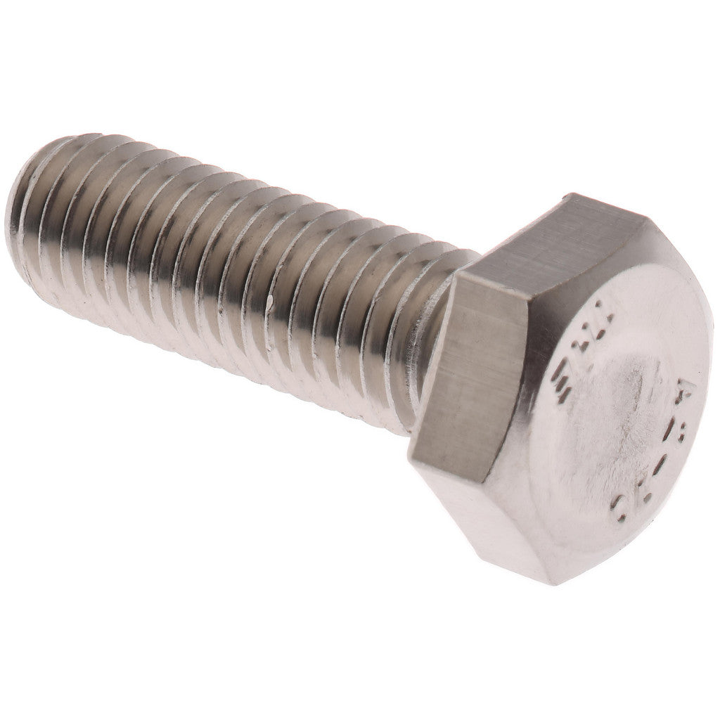 Peco Hex Bolt, 5/16-18 x 1-3/4in Full Thread, Stainless Steel, 600087