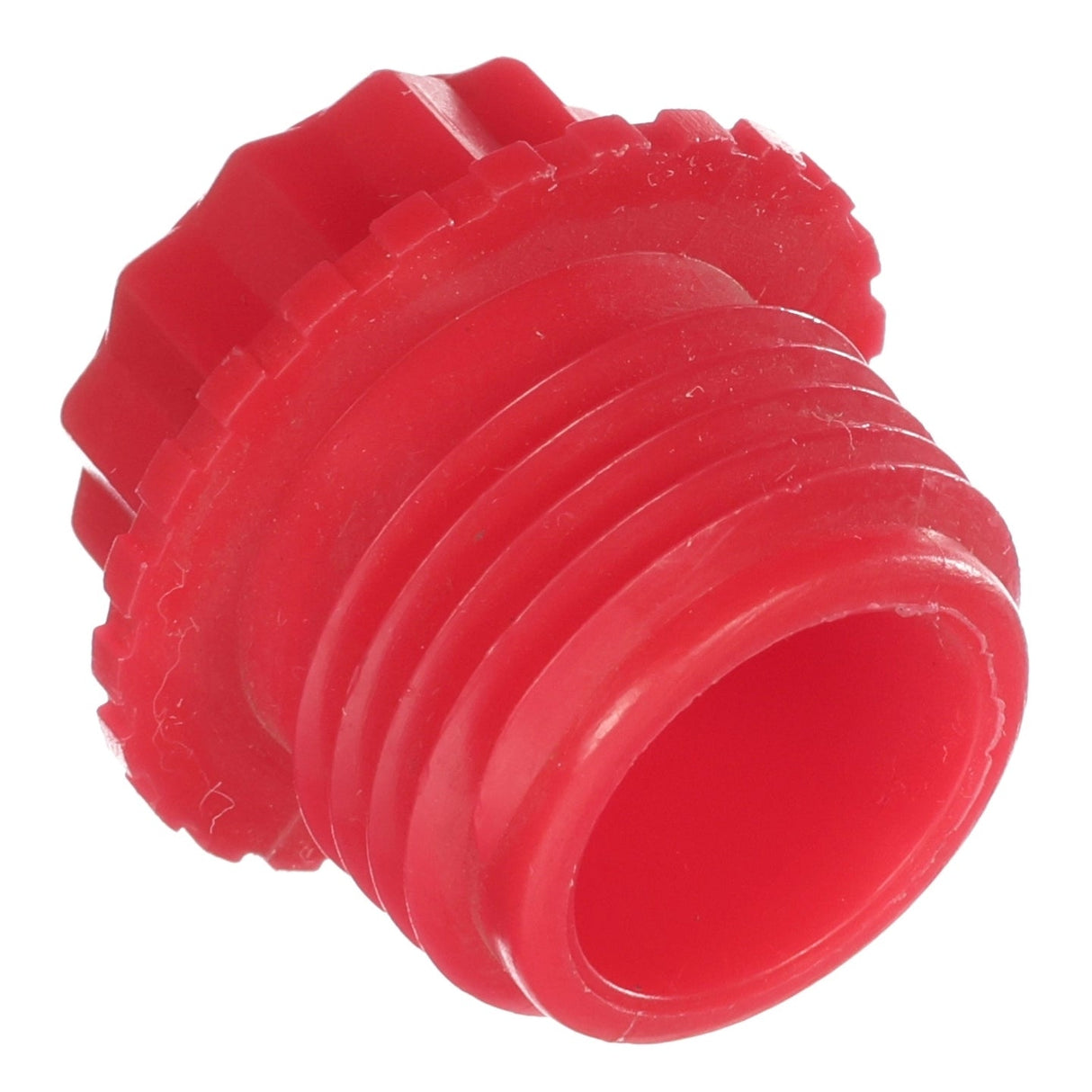 NCS PLUG 1/2"NPT PLASTIC RED P-48B MacNeil