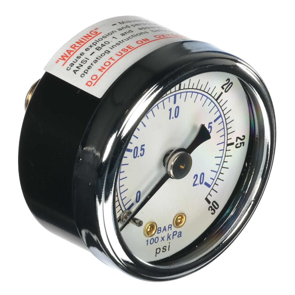Air Gauge Back Mount, 18mpt 90-060-30-PP MacNeil