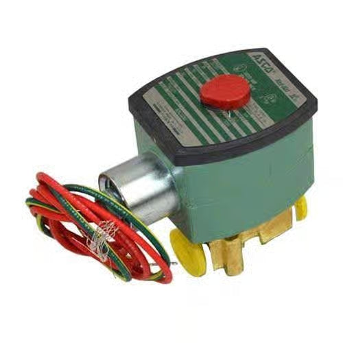 ASCO Brass Normally Open Solenoid Valve - 120/60 VAC, 1/4inch ASCO