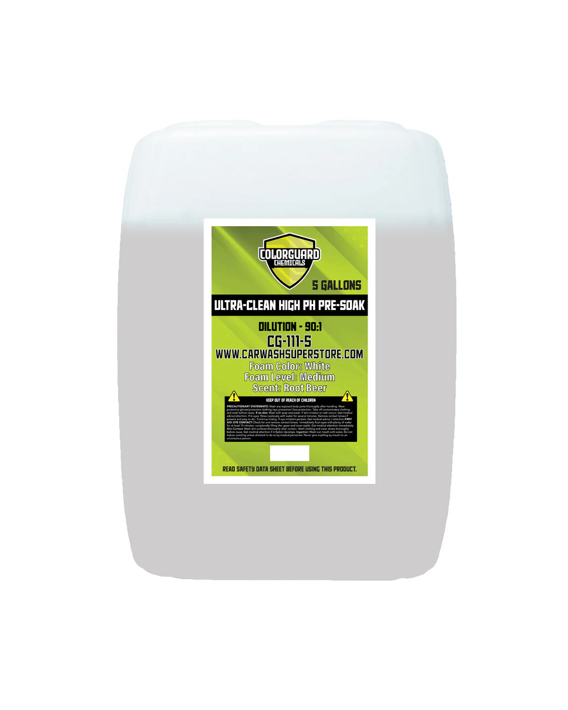 ColorGuard Ultra-Clean High PH Pre-Soak (5 Gallons) ColorGuard