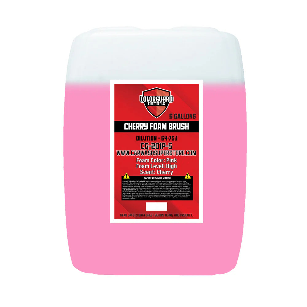 ColorGuard Cherry Foam Brush (30 Gallons) ColorGuard