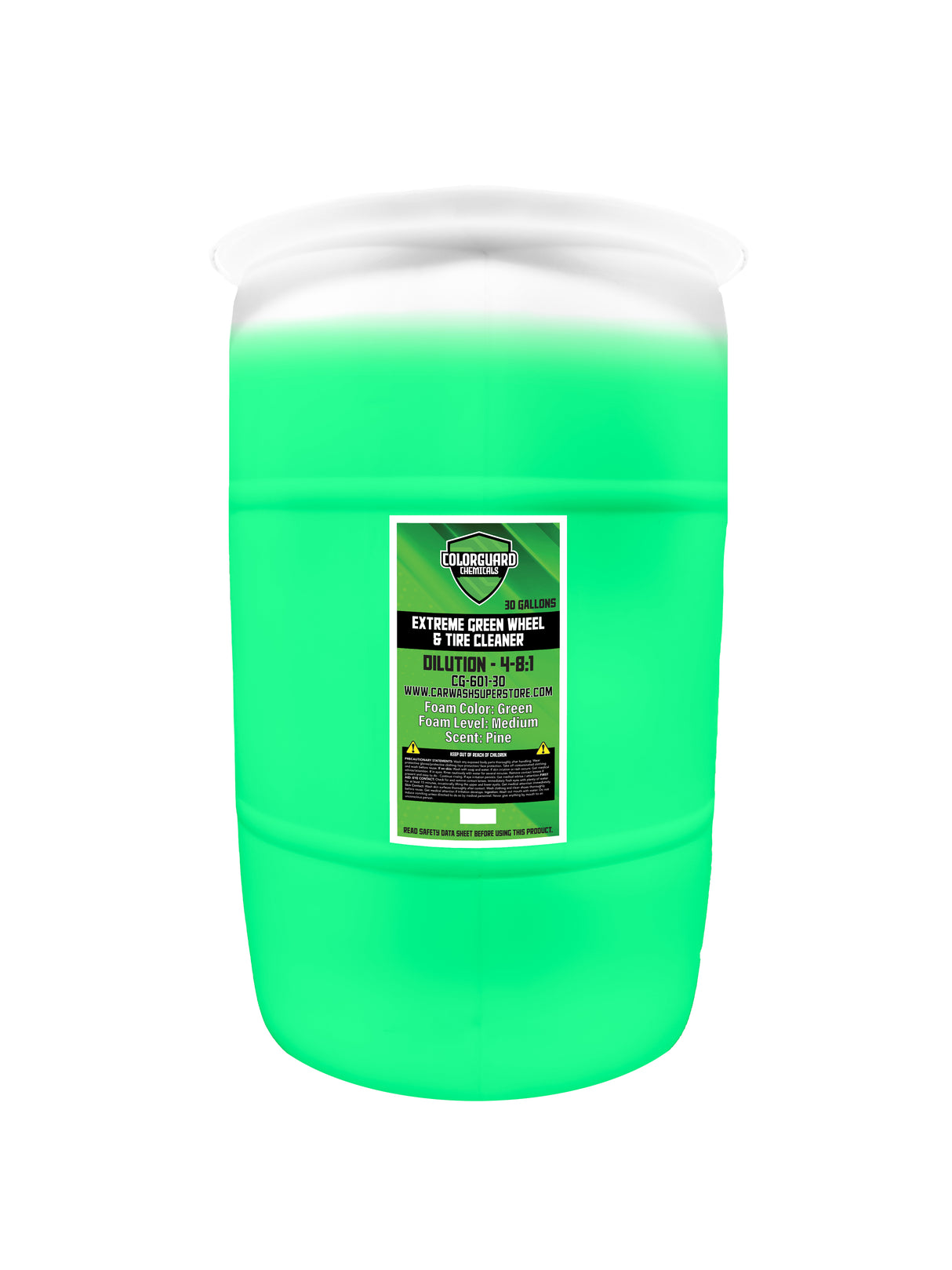 ColorGuard Extreme Green Wheel and Tire Cleaner (30 Gallons) ColorGuard