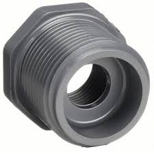 CWS PVC Gray 1/2'' MPT x 1/4'' FPT Sch 80 Reducing Bushing CWS