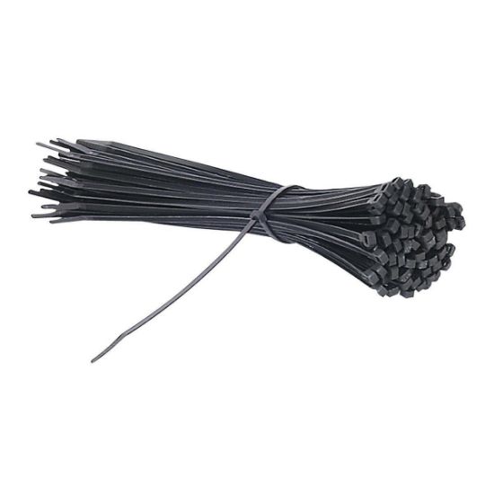 11 in. Black Cable Ties, 100 Pack Car Wash Superstore