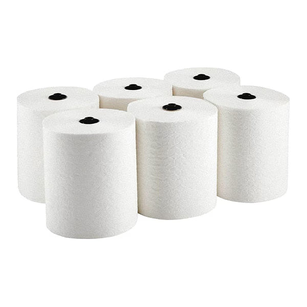GEORGIA-PACIFIC Paper Towel Roll: White, 8 in Roll Wd, 700 ft Roll Lg, Continuous Sheet Lg, 6 PK Car Wash Superstore