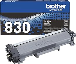 Brother Genuine TN830 Black Standard Yield Printer Toner Cartridge - Print up to 1,200 Pages(1) MFC-L2820DW Car Wash Superstore
