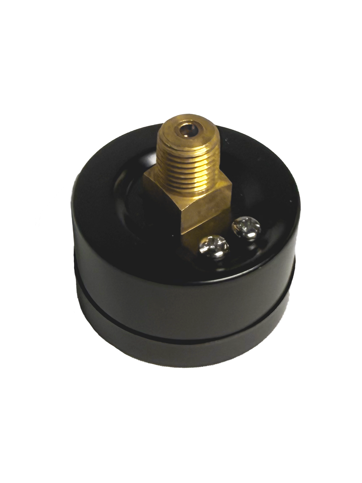 CWS 1/4'' 2'' D 0-100 PSI Rear Mount Non-Liquid Pressure Gauge CWS