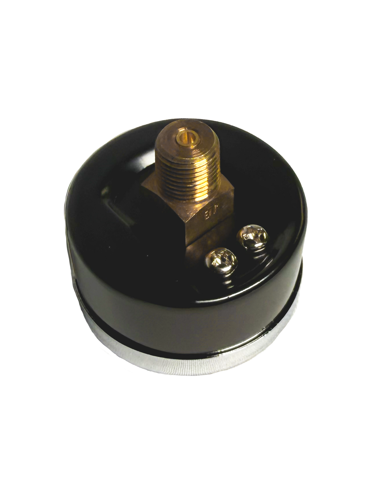 CWS 1/8'' 1-1/2'' D 0-160 PSI Rear Mount Non-Liquid Pressure Gauge