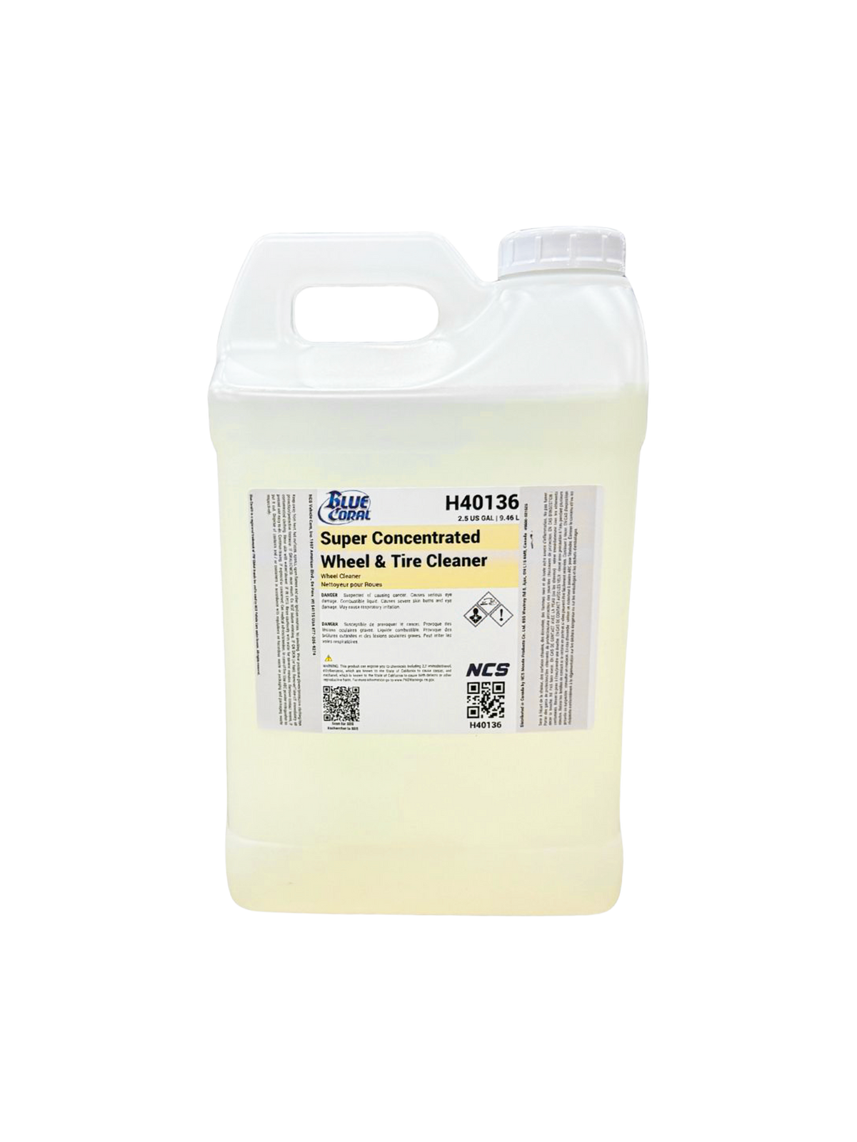 Blue Coral Super Conc Wheel & Tire Cleaner, Cln Fl ( 2 x 2.5 Gal)