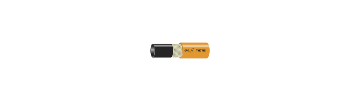 1/2" Orange Non-Conductive Thermoplastic Hose Car Wash Superstore