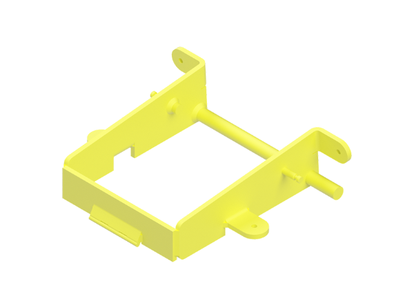 Superduty Yellow Power coated Safety Exit Trap Door Car Wash Superstore