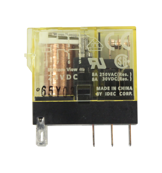 Motor City Contact Relay 24VDC DPDT 8 Pin Car Wash Superstore