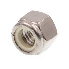 Motor City Hex Head Nylock Nut 14"-20 zinc plated steel Car Wash Superstore
