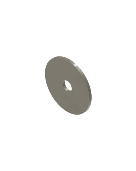 Zinc Plated Flat Washer 3/8"x2ODx1/8" Car Wash Superstore