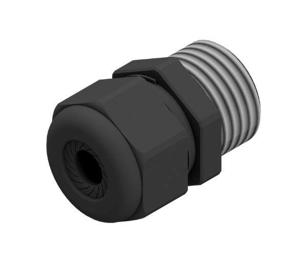 Motor City Fitting 1 Cord Grip 1/2" MPT Car Wash Superstore