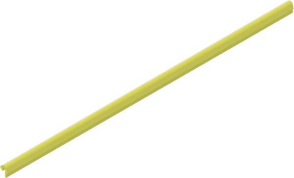 Motor City Corly 60" XD Yellow Guide Car Wash Superstore