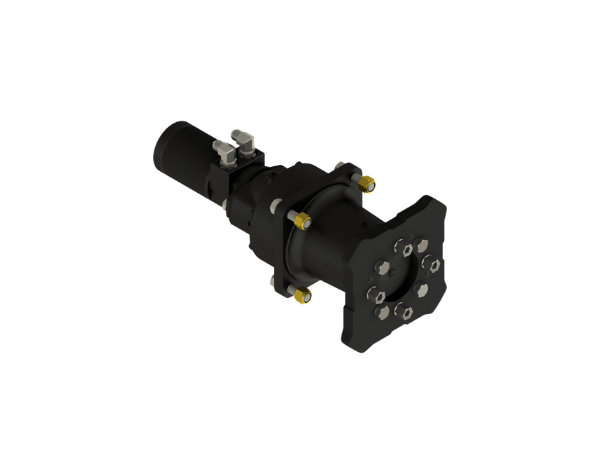 Motor City CVSD Gear Lube Parker 22, Gearbox Hydraulic Assembly, 4 Bolt