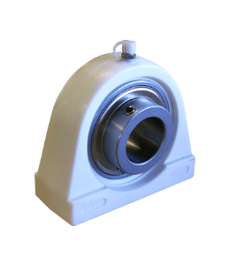 Motor City Wash Works Thermoplastic 1-1/4'' 2-Bolt Pillow Block Bearing