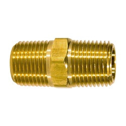 Barstock Fittings Hex Nipple (MxM) 1" CWS