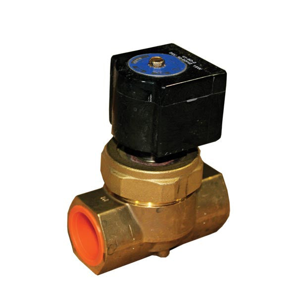 Solenoid Valve, 1/2in FPT, Normally Closed, D24V, Brass Body, DEMA A414P.3D Car Wash Superstore