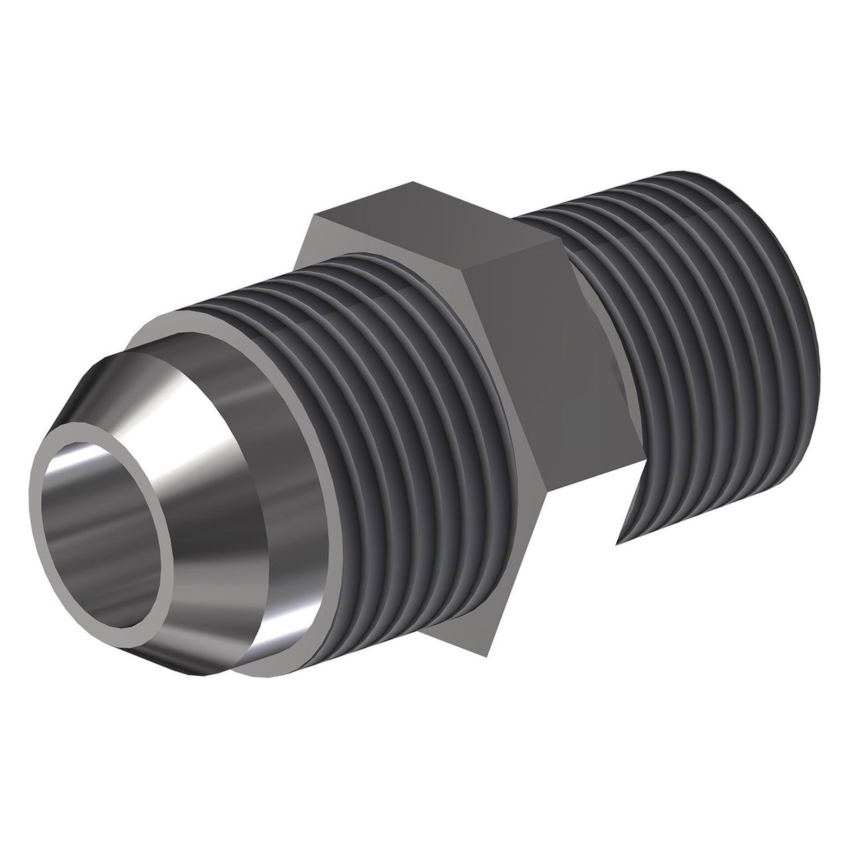 Peco Connector- PLT 1/2 JIC x 3/8 NPT, 001280 Car Wash Superstore