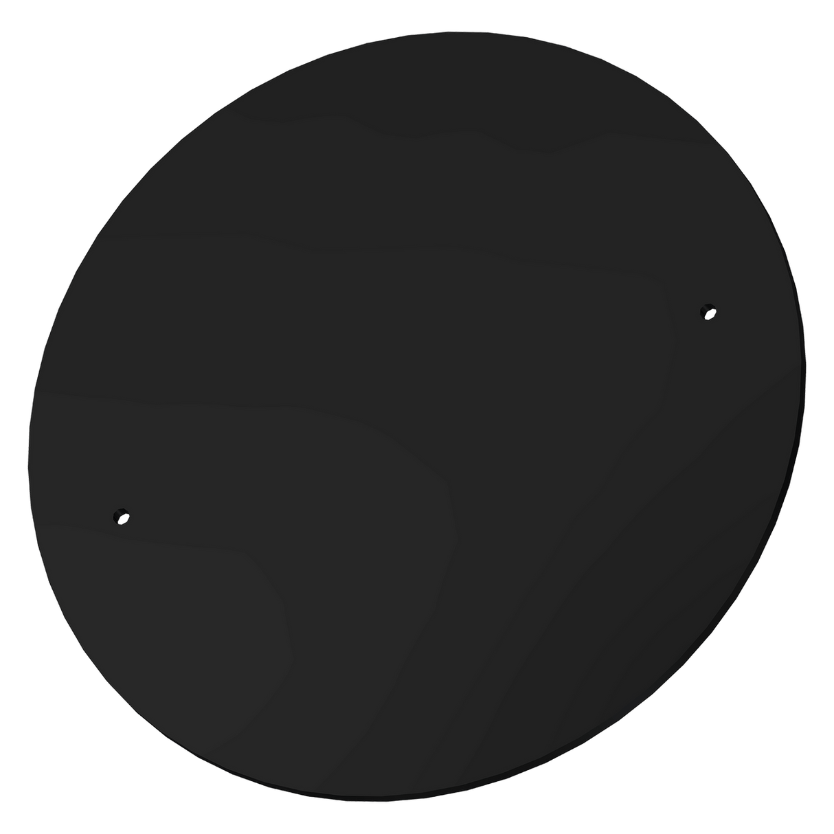 Round Cover for PECO Side Washers, 12in, Plastic, 500022 Sonny's