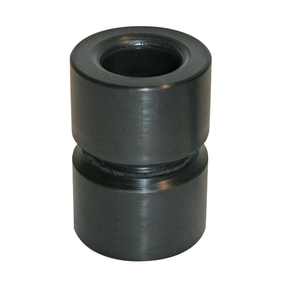 Pendulum UHMW Guide Roller 3-1/2 OD x 5in Length V-Grooved. (Used on driver side on inverted steel angle track) Sonny's