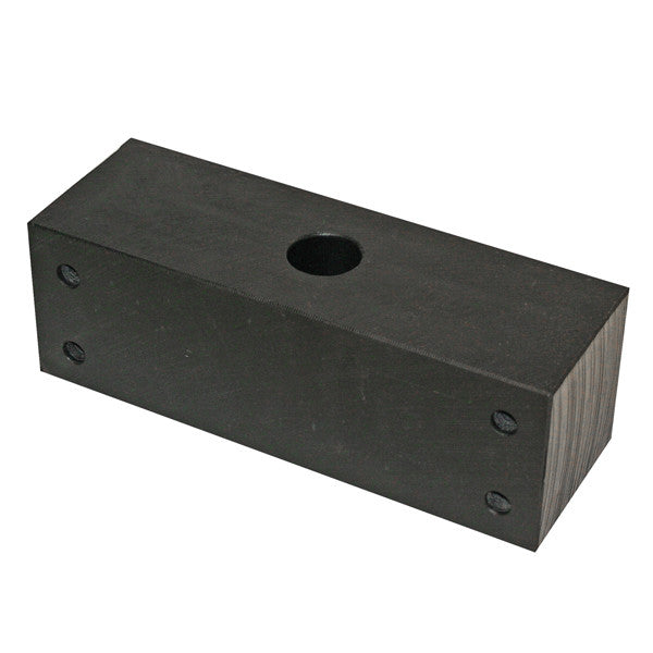 UHMW Block Bearing 4 Bolt - 1-1/2in Bore x 12in Length x 3in Width - Used on Pendulum *2 Per Assembly* Sonny's