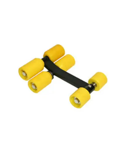 Sonny's Steel Frame 6 UHMW Wheel Tall Roller Assembly with #2 Idler Wheel Sonny's