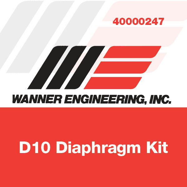 Wanner D10 Diaphragm Kit, D10D52TXXXX Car Wash Superstore