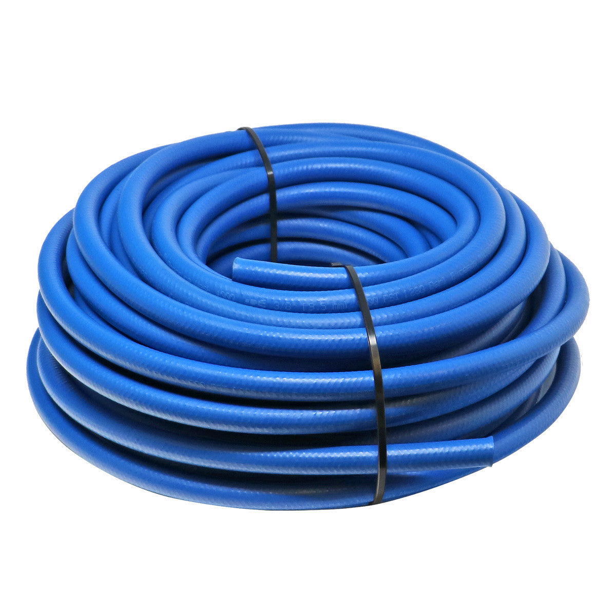 Single Wire Braid Hose, Non-Marking, 1/4in x 100ft L, Blue Sonny's
