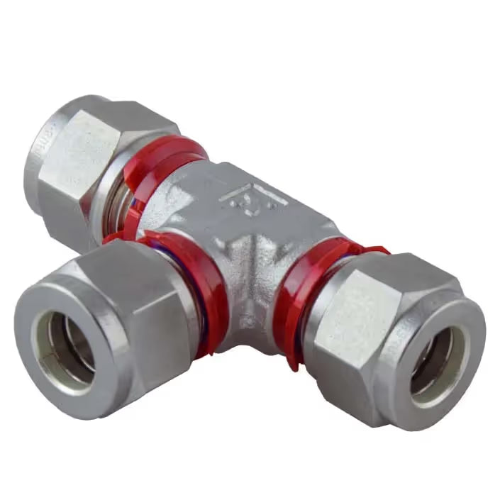 1/2" OD SS Tee Fitting