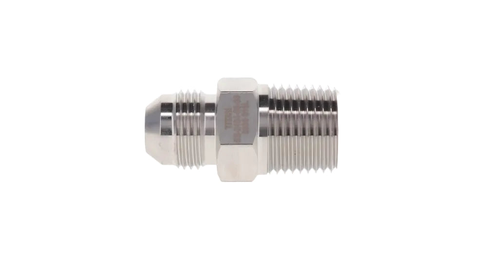1/2"T x 1/2"M JIC 37° - AN UNION - 3/4-16 STRAIGHT THREAD - 316 SS Car Wash Superstore