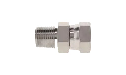 1/2" MP x FPX - Stainless Steel Hose Union Car Wash Superstore