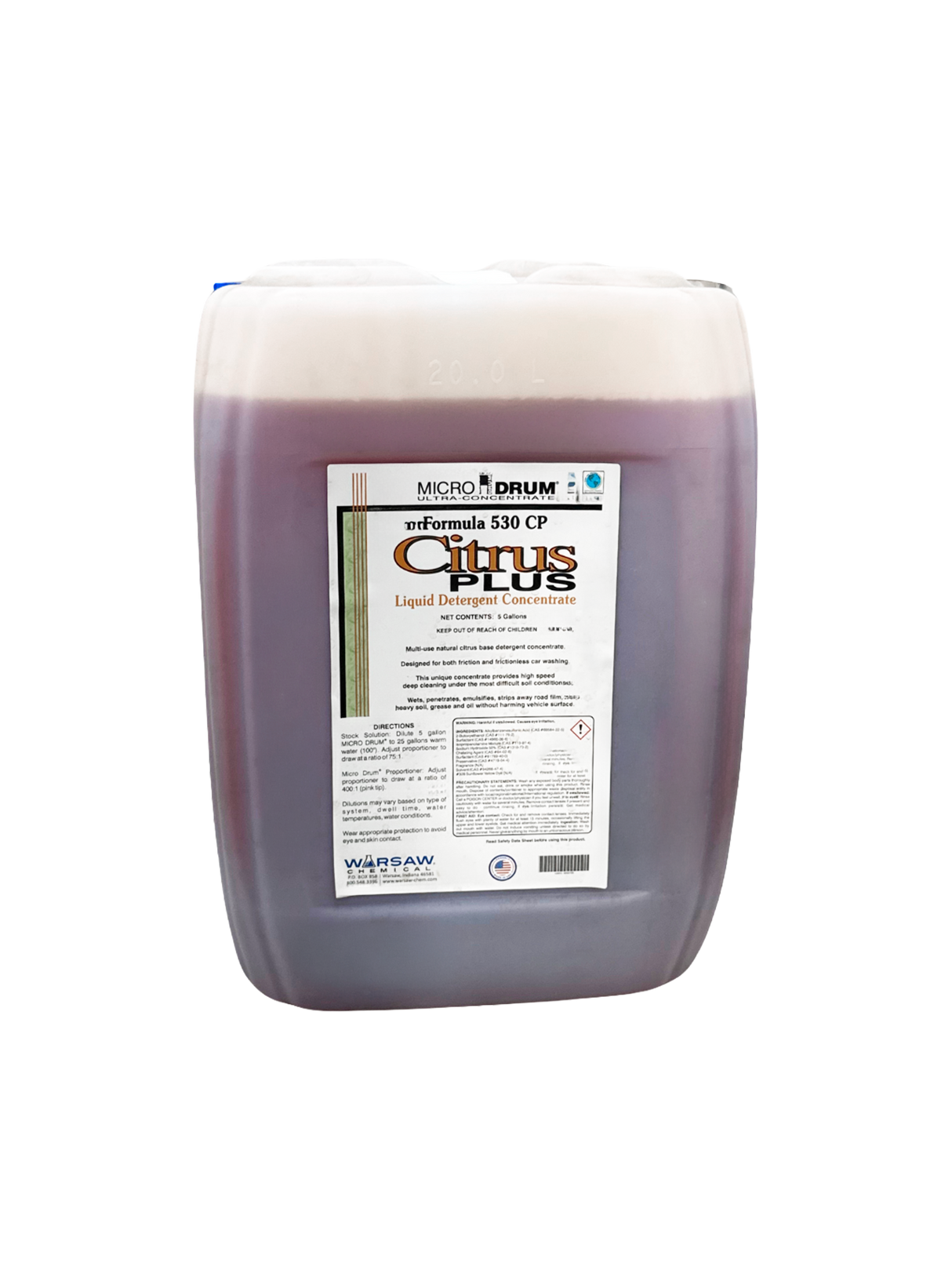 Formula 530 Micro High Pressure Citrus Detergent Concentrate