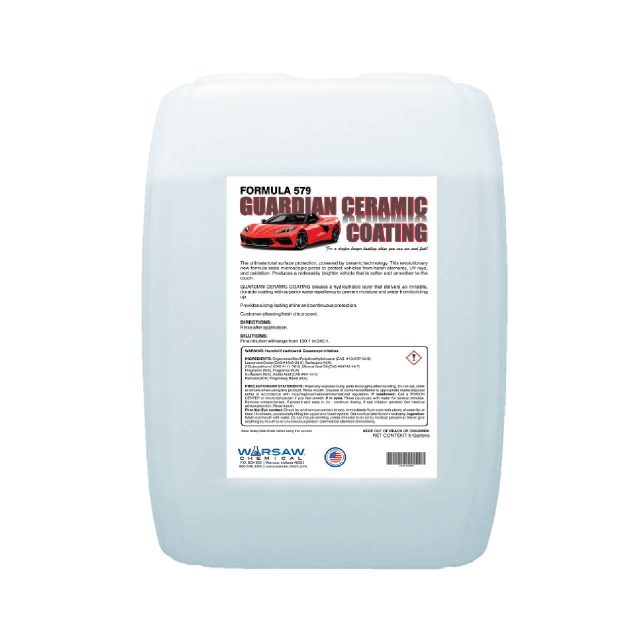 Guardian Ceramic Coating 5 Gallon, Formula 579 Car Wash Superstore