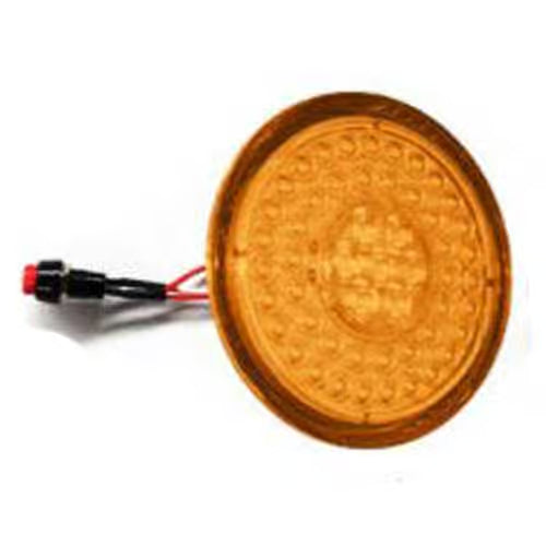 TSS LED UFO Strobe Light With Acrylic Lens - 12VDC - Amber Car Wash Superstore