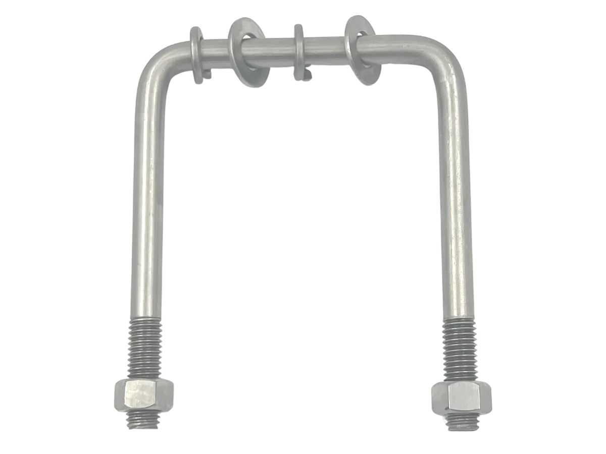 AVW Square U Bolt S 1/2" x 4" x 5-1/4" LG