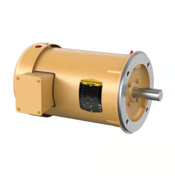 Baldor Motor 5hp 3ph 184 frame 1750RPM TEFC 208/230/460 1 1/8 x 2 3/4 Shaft Car Wash Superstore
