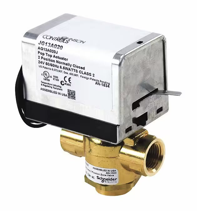 Valve 3 Way, 24V, 1/2" NPT Car Wash Superstore