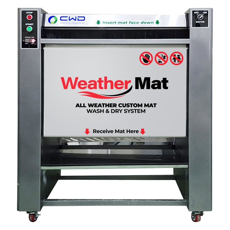 Rhino Mat Automatic floor mat cleaning solution for grooved and molded mats
110V / 60HZ / 30A Car Wash Superstore