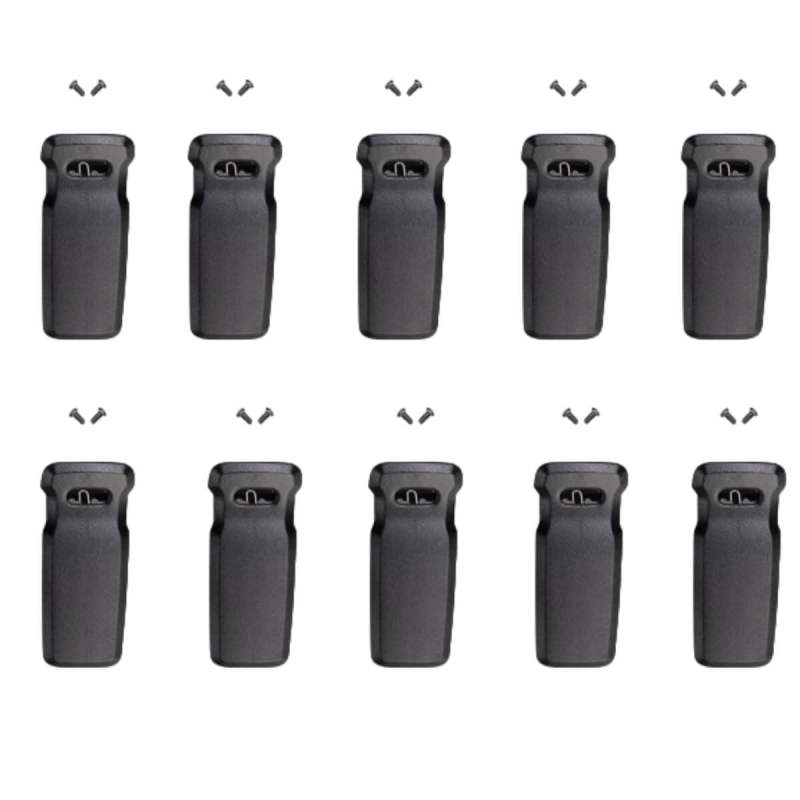 Retevis RT22 RT22S Walkie Talkie Belt Clip, Back Clips (10 Pack) Car Wash Superstore