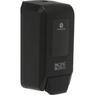 Ultra Foaming Hand Soap/Hand Sanitizer Wall-Mounted Manual Dispenser, BLACK