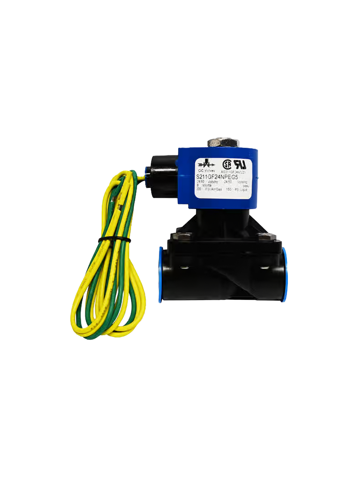 PDQ Normally Closed Water Valve- GF-NYL